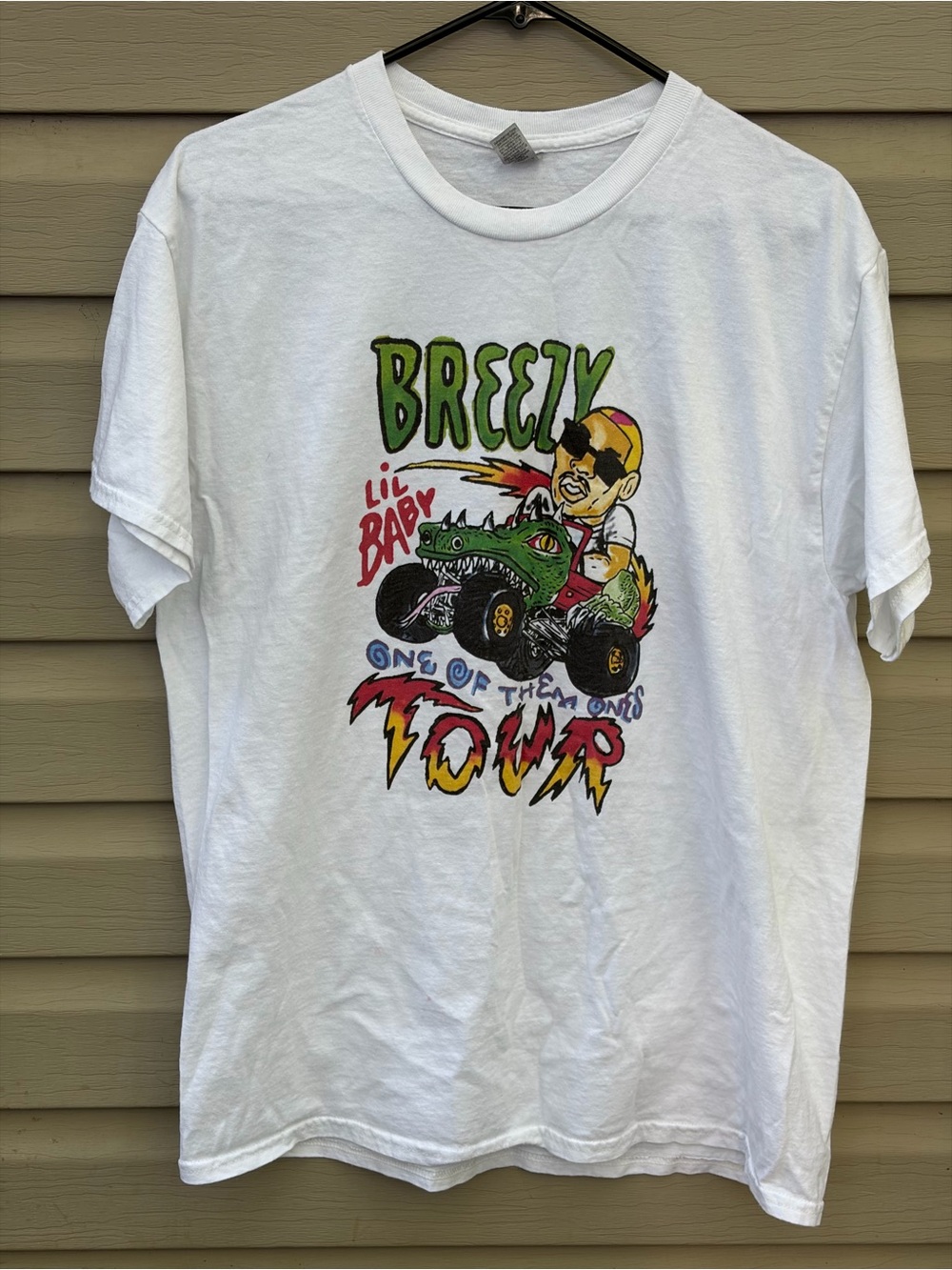 Gildan White Ultra Cotton Crewneck Tee